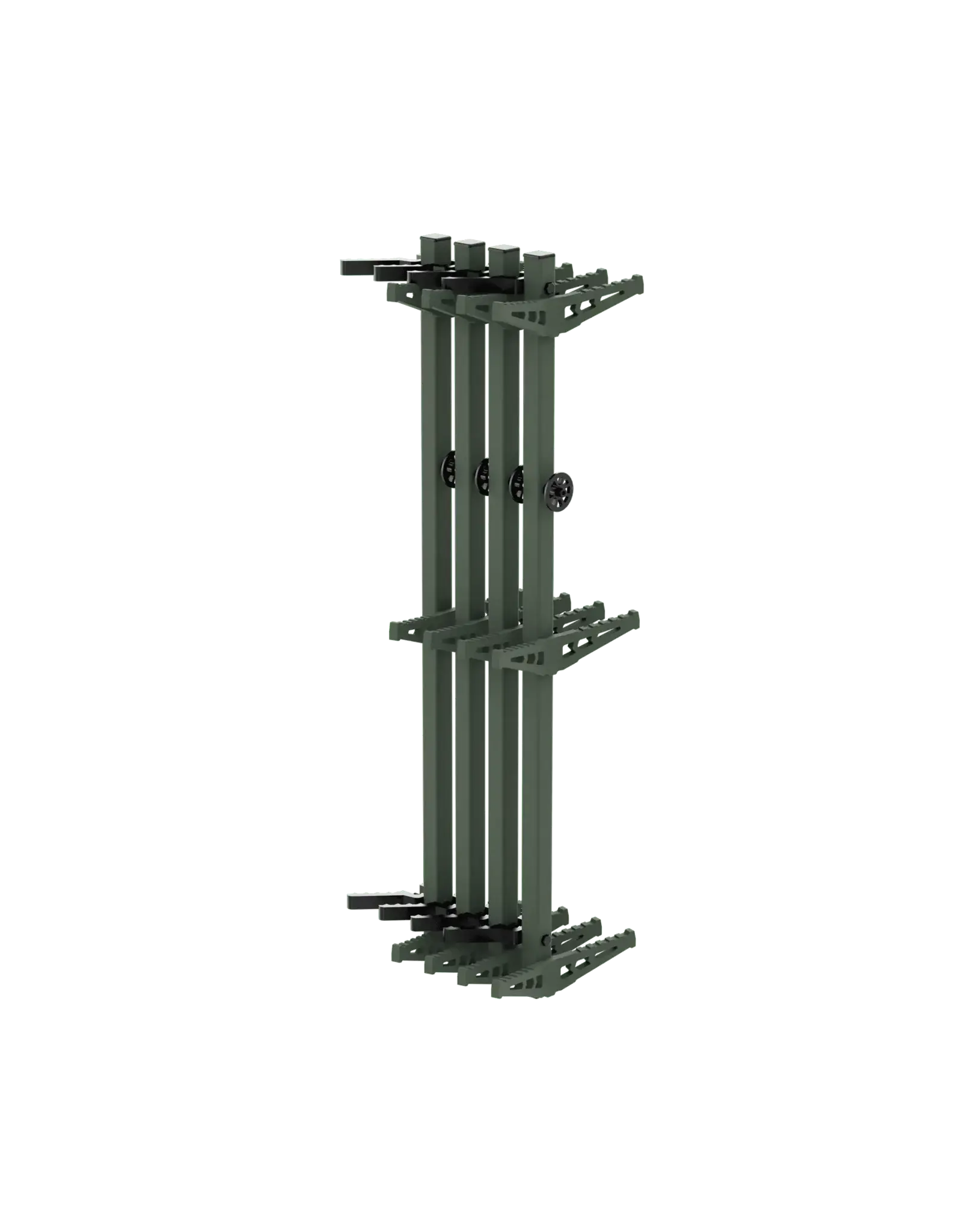 Novix Double-Step Climbing Sticks OD Green