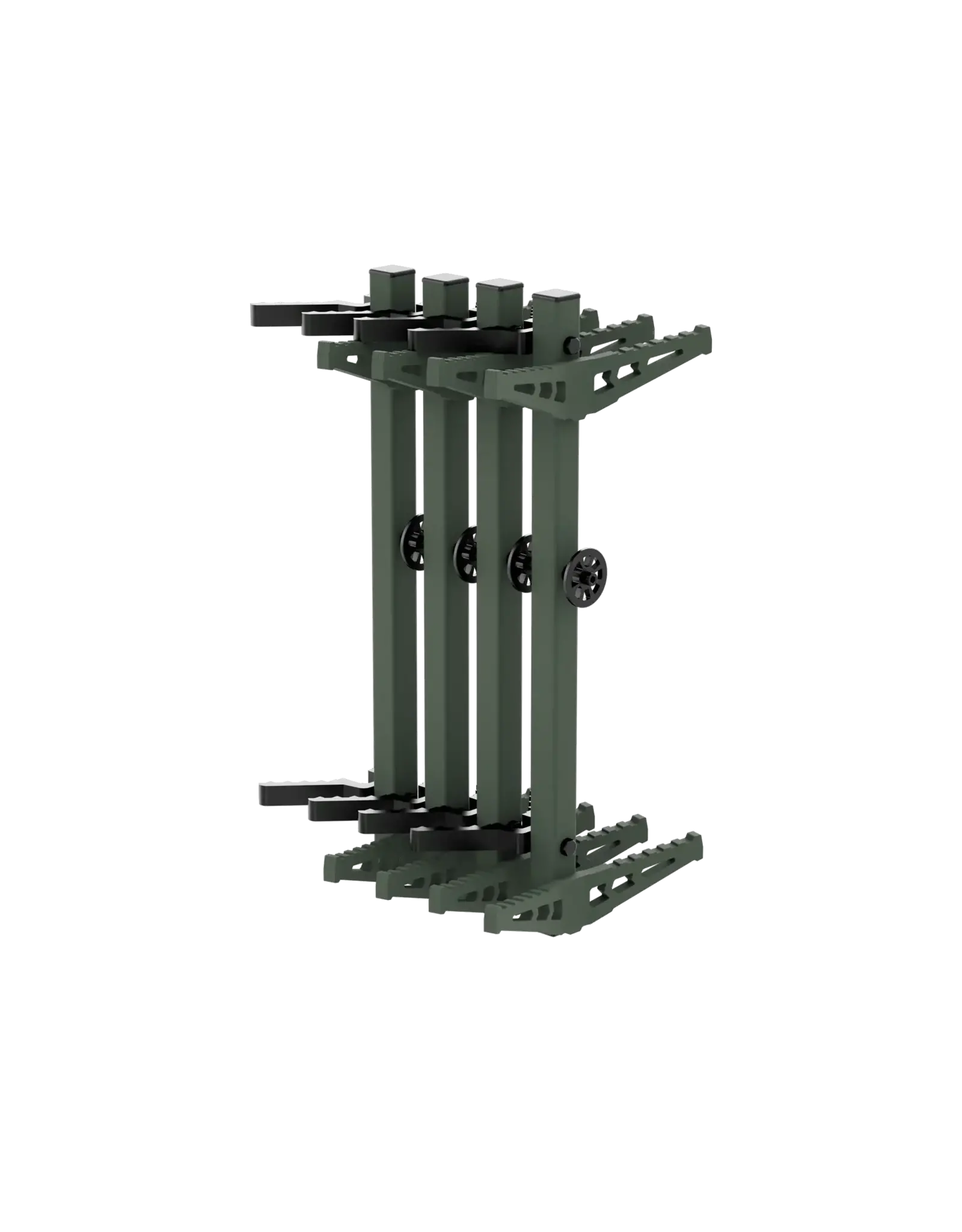 Novix Mini Double-Step Climbing Sticks OD Green
