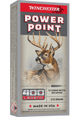 Winchester Winchester Power Point 400 Legend 215 Grain 20 Rounds Winchester Winchester Power Point 400 Legend 215 Grain 20 Rounds