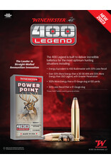 Winchester Winchester Power Point 400 Legend 215 Grain 20 Rounds Winchester Winchester Power Point 400 Legend 215 Grain 20 Rounds