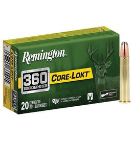 Remington Remington Core-Lokt 360 Buckhammer 180 Grain Soft Point 20 Rounds