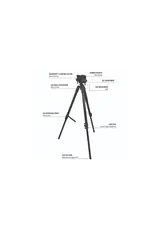 Bog Bog Pod Black Aluminum DeathGrip Tripod 7"-59"