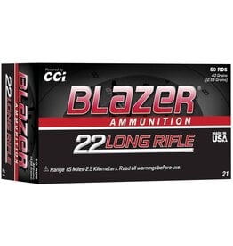 Blazer CCI Blazer .22 LR 40 Grain Rimfire Ammo - 50 Rounds