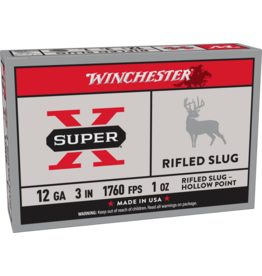Winchester Winchester Super-X Rifled Slug Shotshell - 12 Gauge - 1760 fps - 3"
