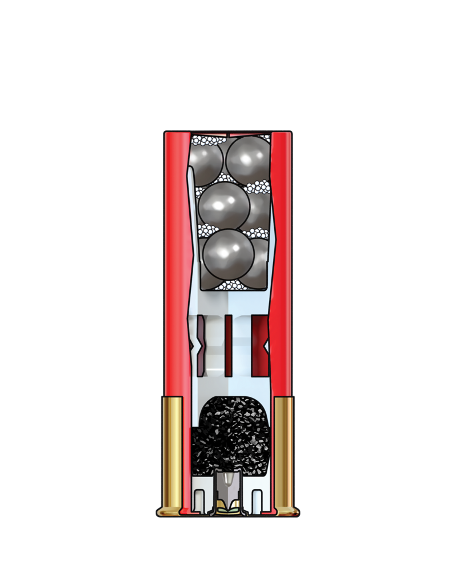 Winchester Winchester Super-X Buckshot Shotshells - 12 Gauge - 00 Buckshot - 2.75" - 5 Rounds