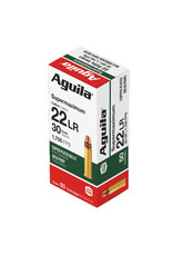 Aguila Aguila Supermaximum 22 LR Hyper Velocity Copper-Plated Solid Point 30 Grain 50 Rounds 1700FPS