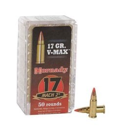 Hornady Hornady 17 HM2 17gr V-Max Rimfire Ammo - 50 Rounds