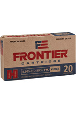 Frontier Frontier Cartridge Military Grade 5.56x45mm NATO Ammo 55 Grain Hornady Full Metal Jacket