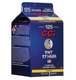 CCI CCI 17HMR Varmint Tipped 17 Grain 125 Rounds