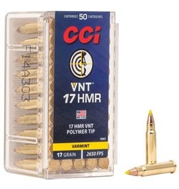 CCI CCI 17HMR VNT Polymer Tip 17 Grain 50 Rounds