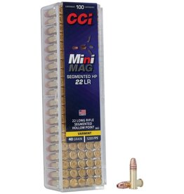 CCI CCI Mini-Mag Segmented HP 22LR 40 Grain 100 Rounds