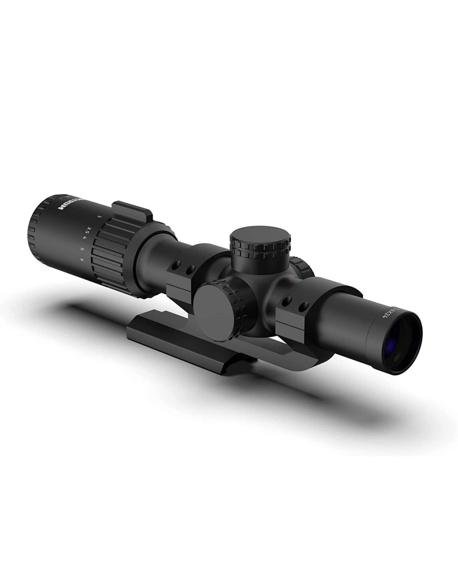 monstrum Monstrum Banshee 1-6x24 LPVO Rifle Scope with Offset Scope Mount w/BDC-B1 Reticle
