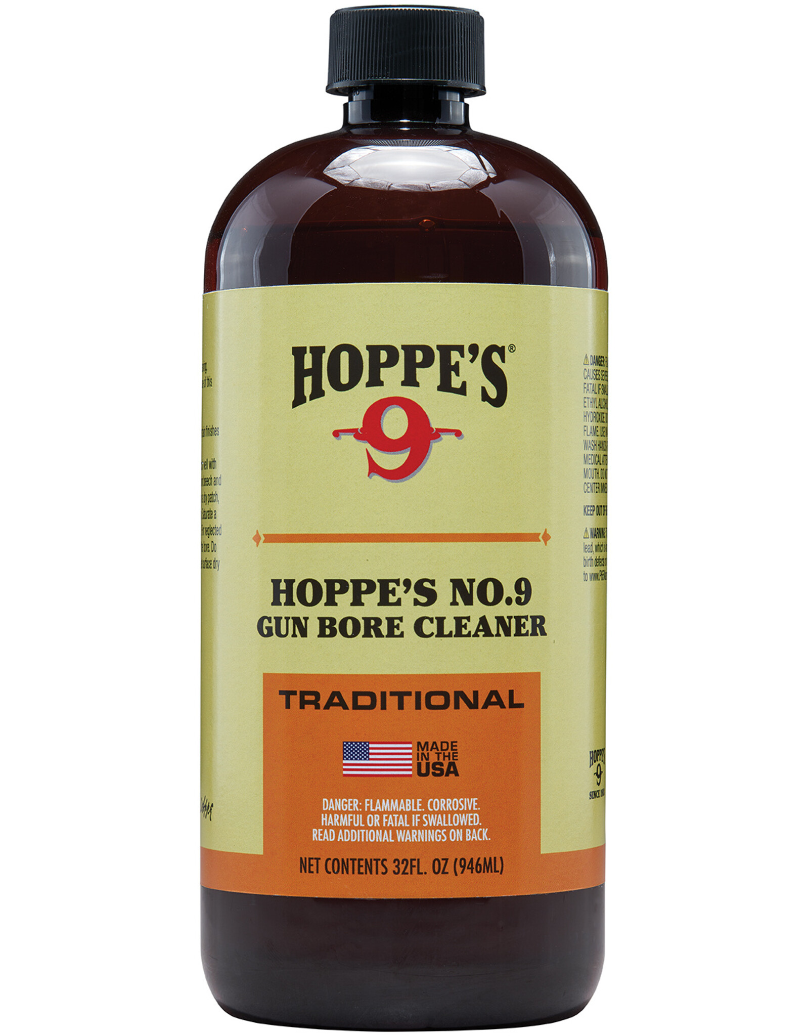 HOPPE'S Hoppe's #9 Traditional Gun Bore Cleaner 32 FL. OZ #932