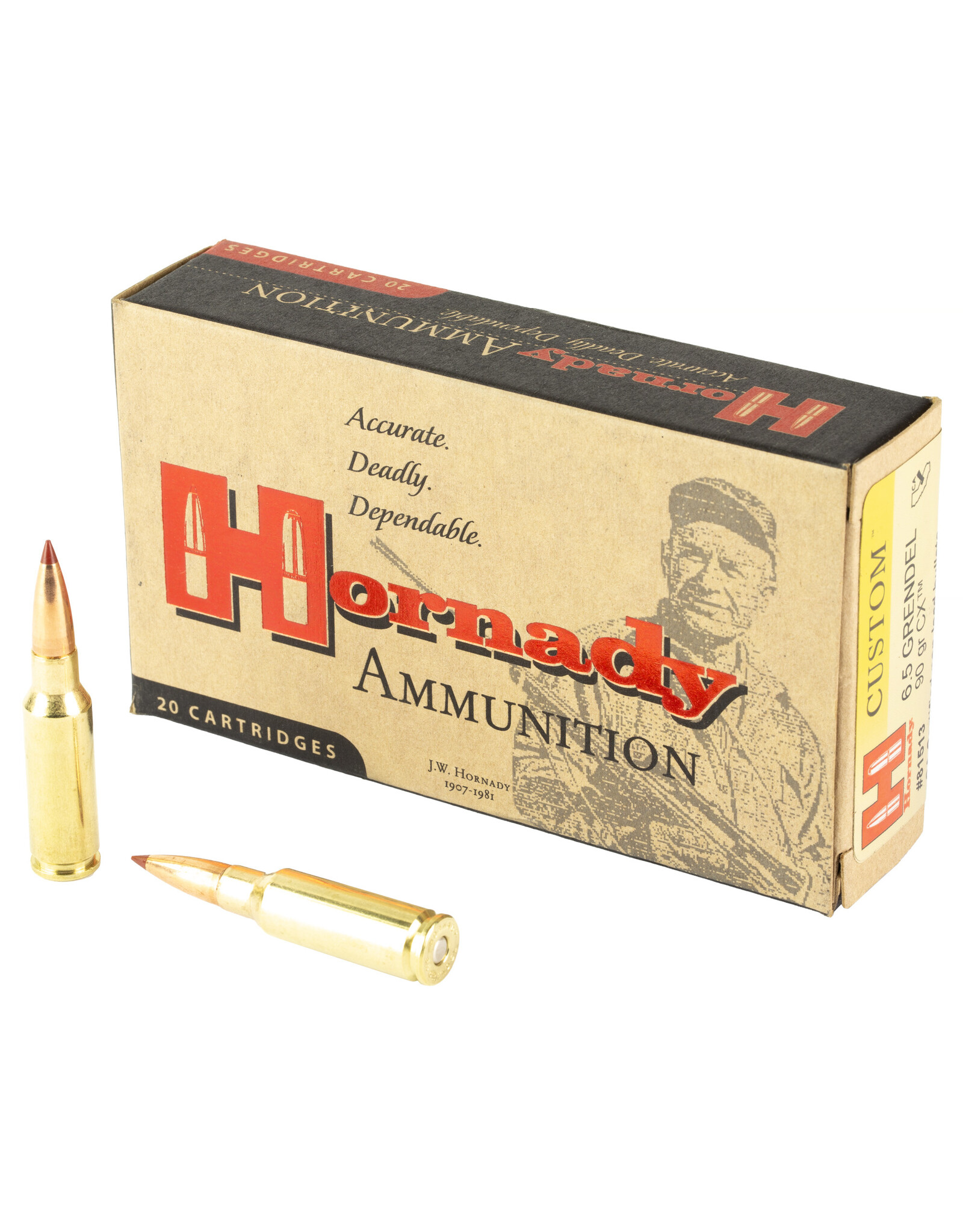 Hornady Hornady Custom 6.5 Grendel 90 Grain CX 20 Rounds #81513