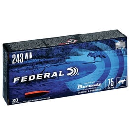 Federal Federal 243Win V-MAX 75 Grain 20 Rounds V243VM75