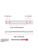 EGW EGW Howa M1500 Mini Action 0 MOA Picatinny Rail 48100