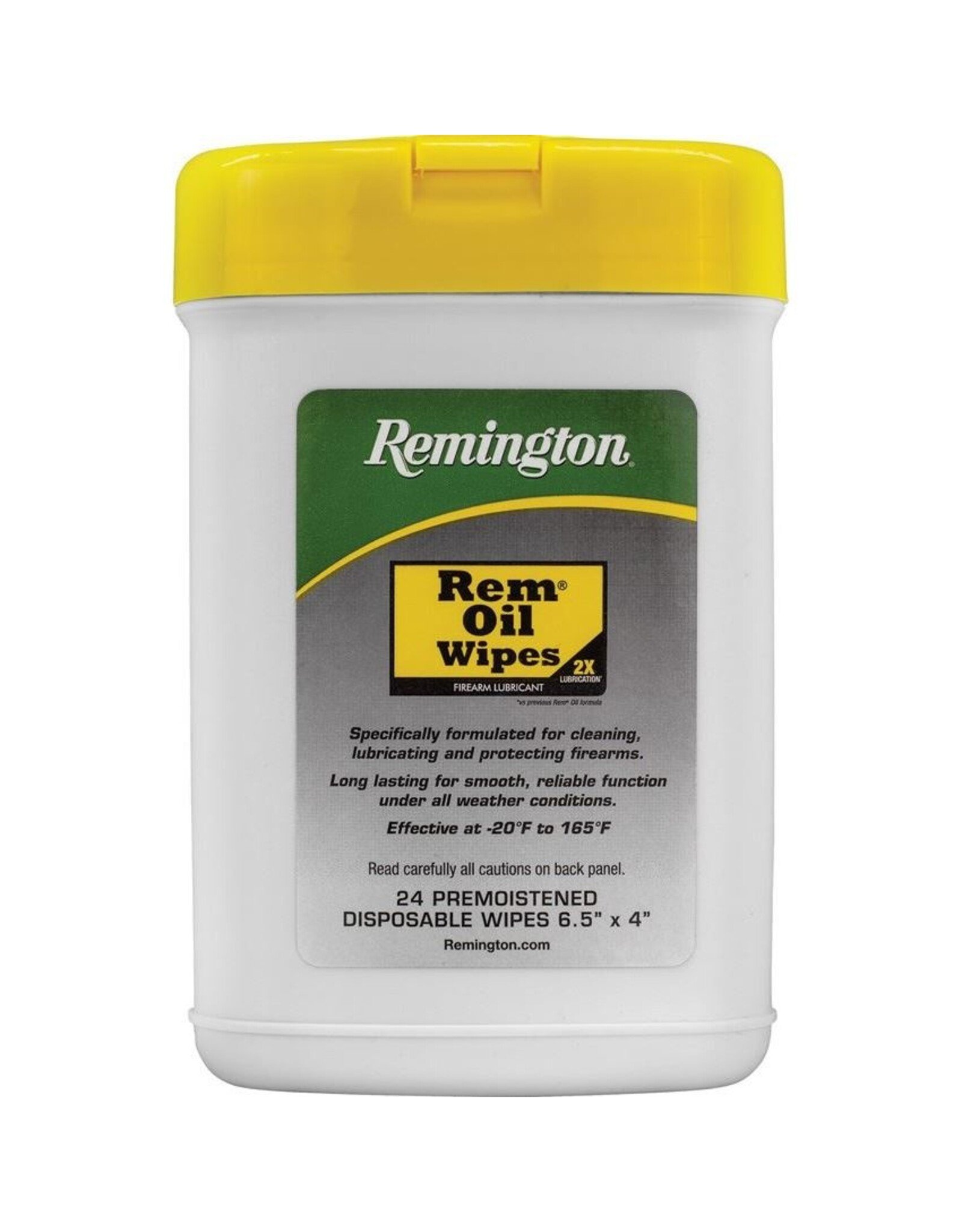 Remington Remington Rem Oil Pop-Up Wipe 7"x8" Wipe 24 Count 16325