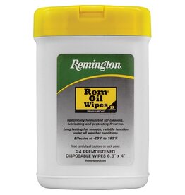 Remington Remington Rem Oil Pop-Up Wipe 7"x8" Wipe 24 Count 16325