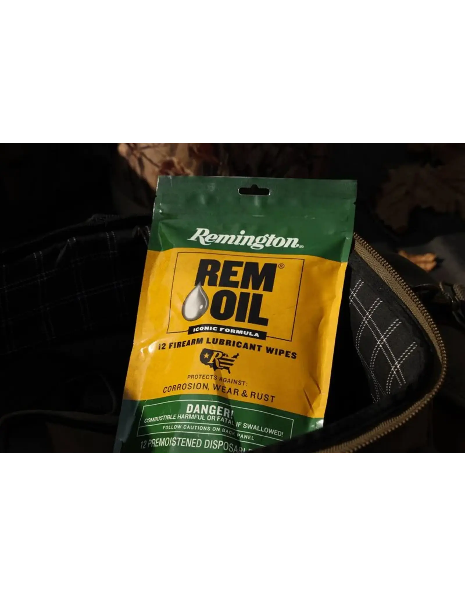 Remington Remington Rem Oil Wipes 6"x8" 12 Count 18411