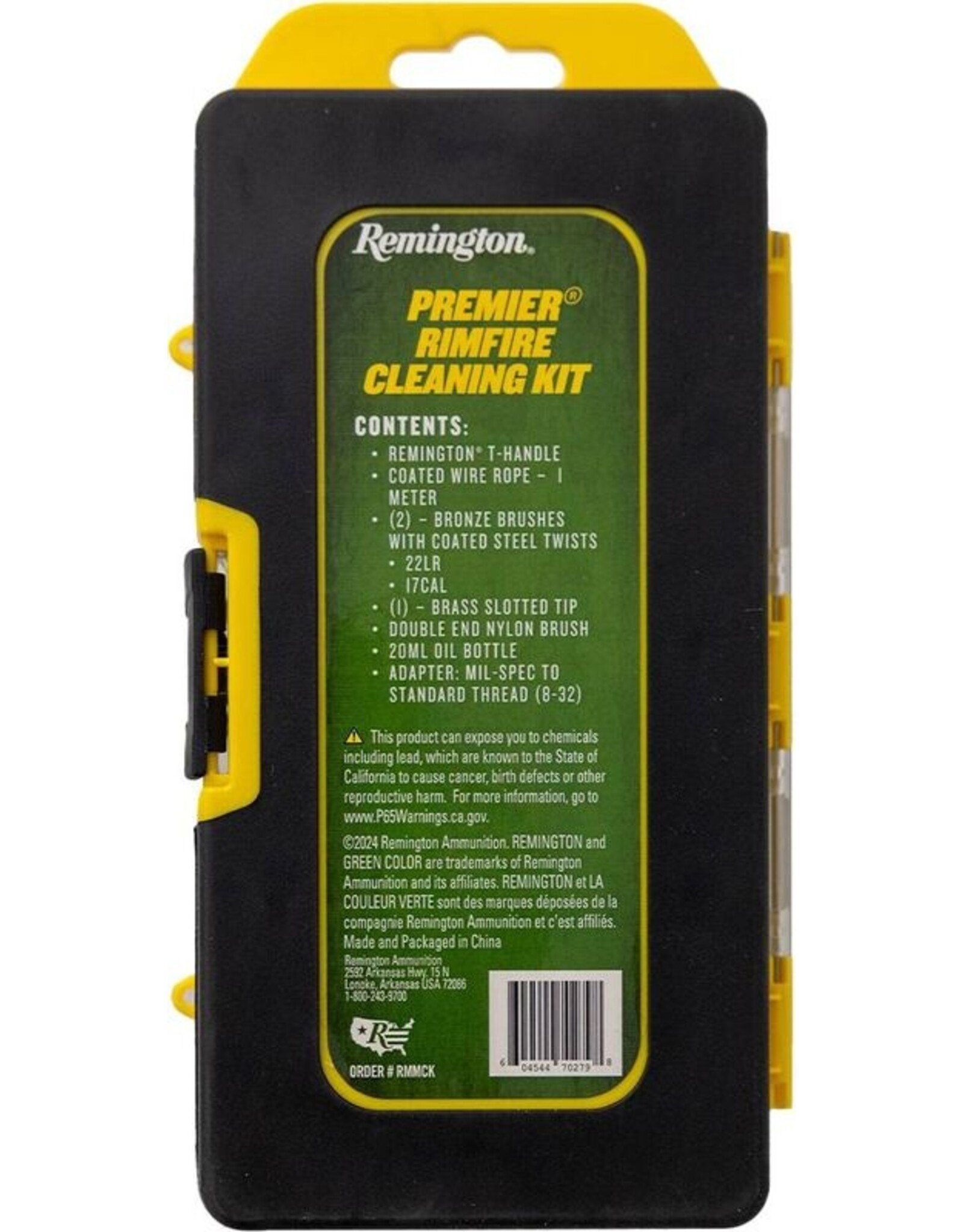 Remington Remington Premier Rimfire Cleaning Kit RRMCK