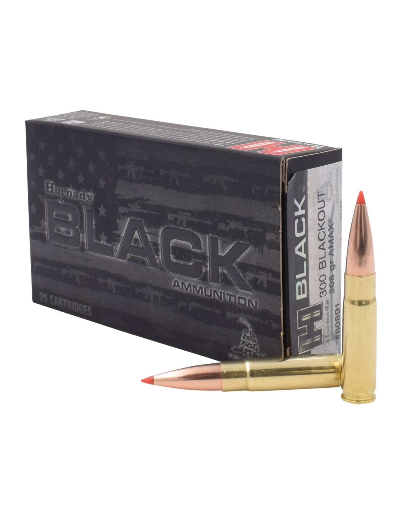 Hornady Hornady Black 300 Blackout 208 Grain AMAX 20 Rounds