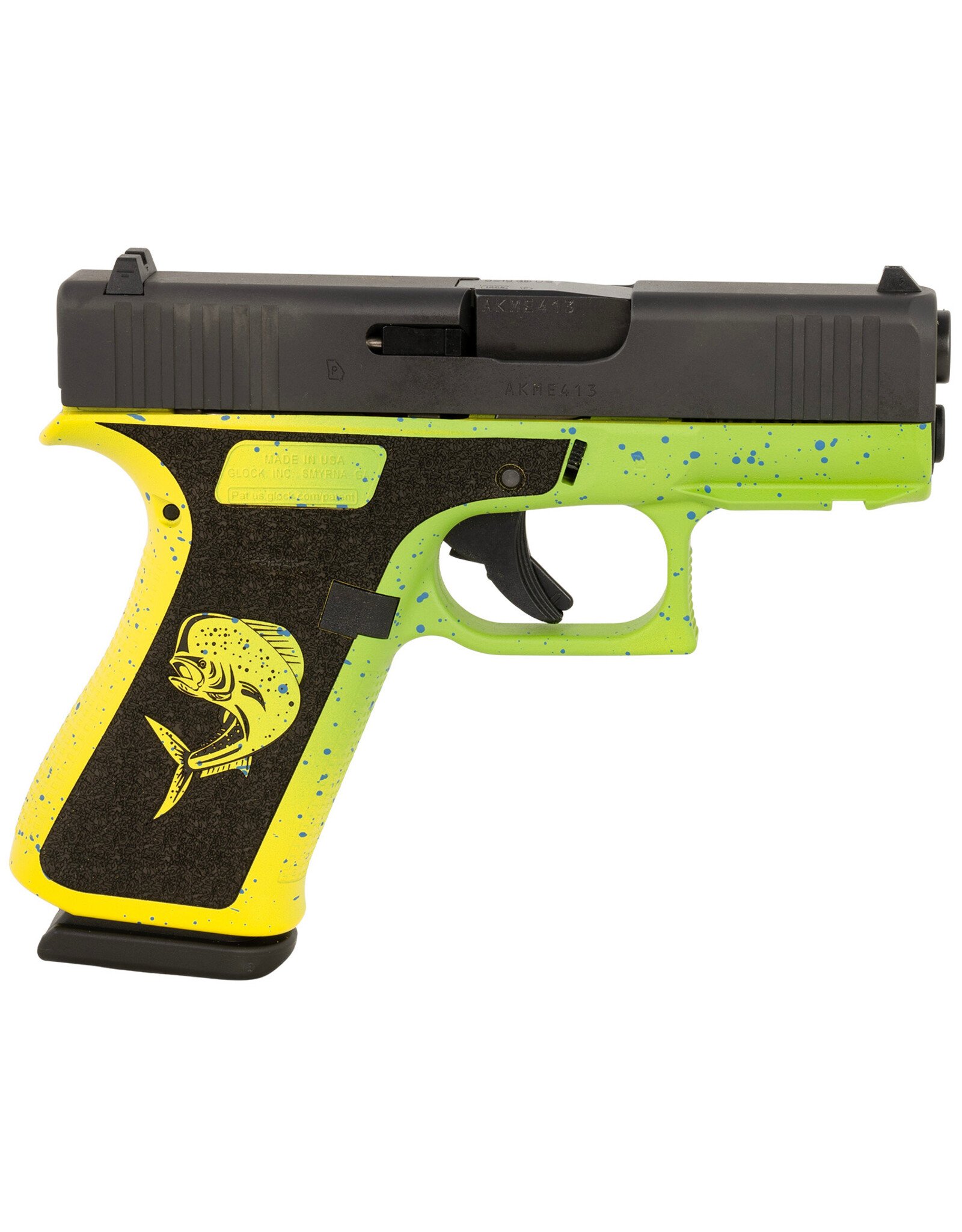 Glock Glock G43X 9mm Mahi Cerakote