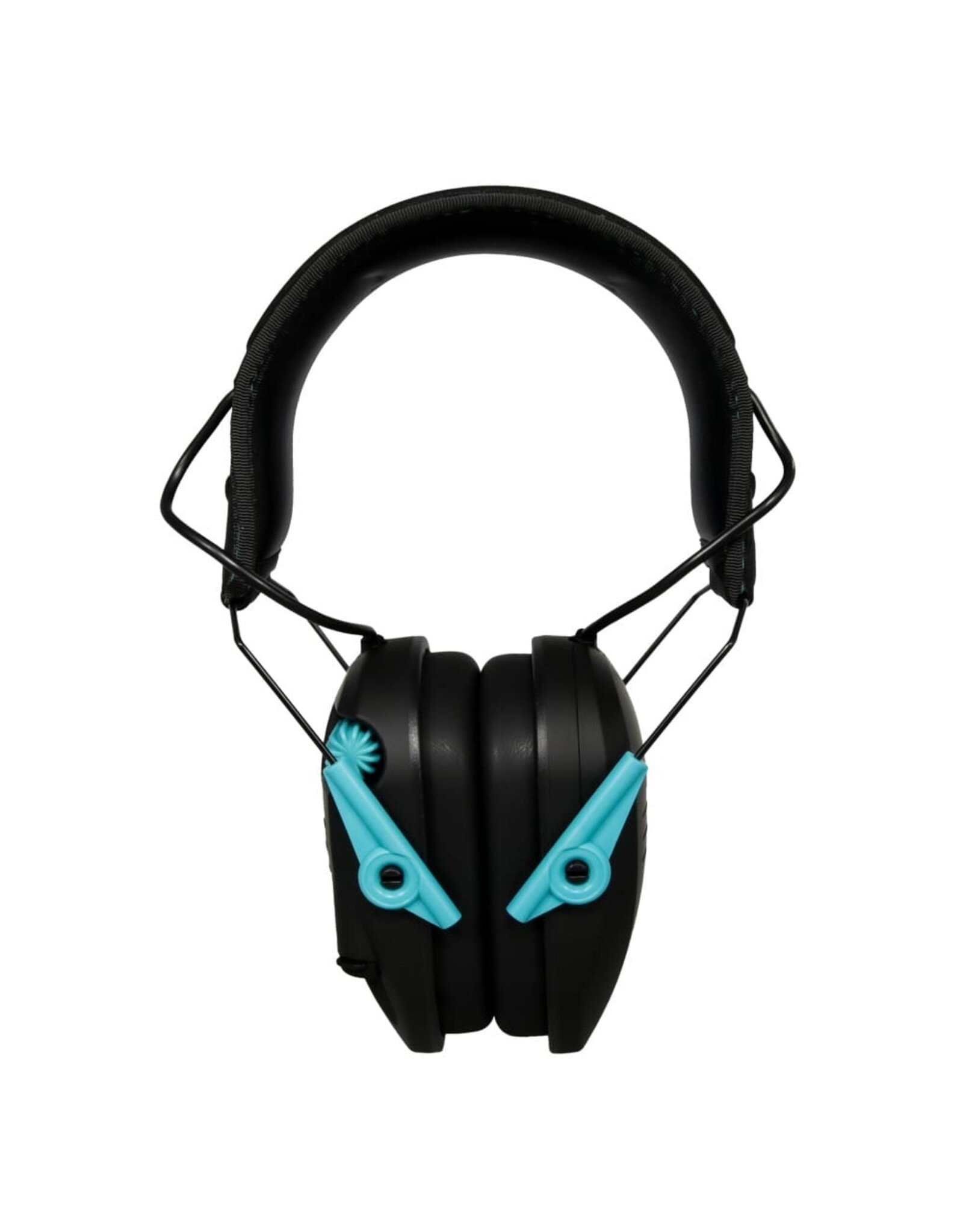 Walker's Walker's Razor Slim Electronic Muffs With Teal Accents GWP-RSEM-TL