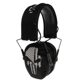 Walker's Walker's Black Punisher Razor Slim Electronic Muffs GWP-RSEMFS-PUN