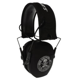 Walker's Walker's Black 2ND Amendment Razor Slim Electronic Muffs GWP-RSEMFS-2A