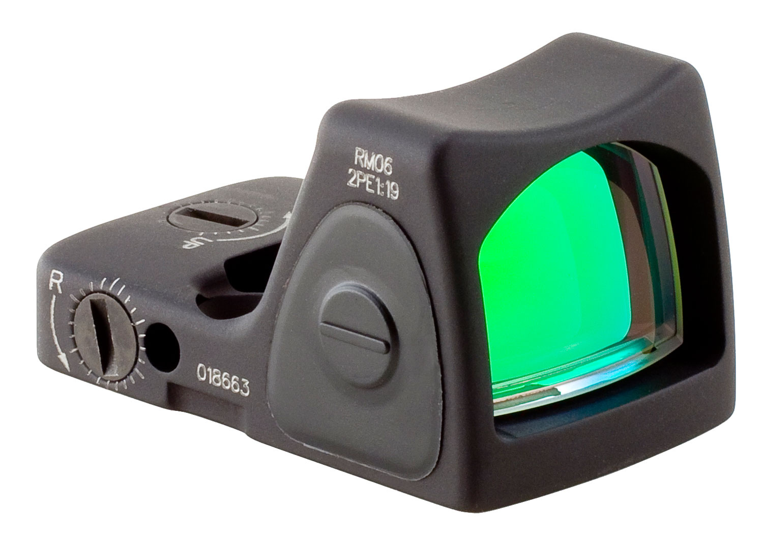 Trijicon Matte Black RMR Type 2 3.25 MOA Red Dot 700672 - Red Feather ...