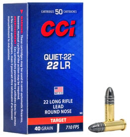 CCI CCI Quiet-22 22LR 40 Grain 710 FPS 50 Rounds 960