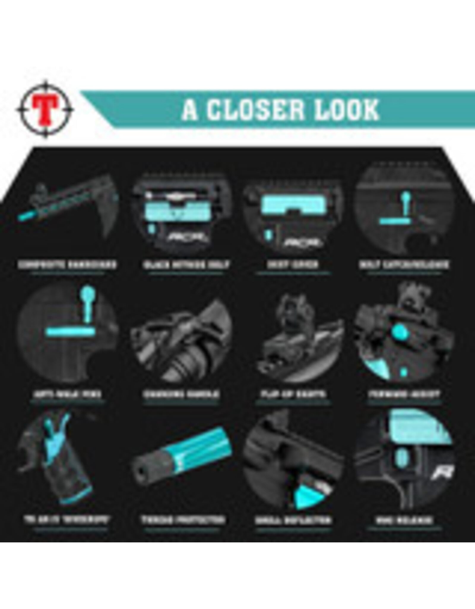 Tippmann Tippmann M4-22 RCR26 Robin Egg Blue 22LR