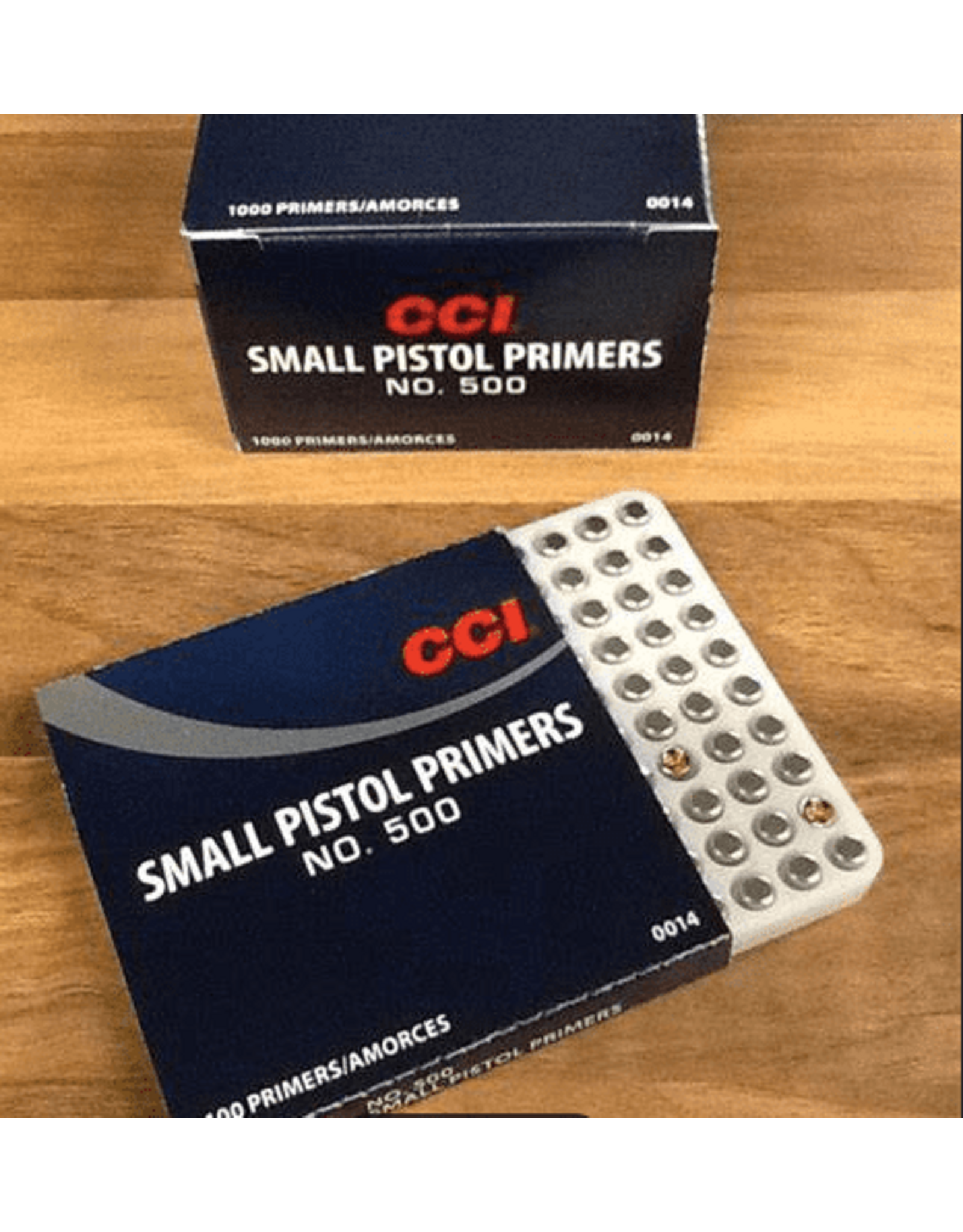 CCI CCI #500 Small Pistol Primers *PLATED* 1000 Count