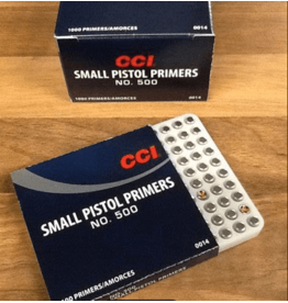 CCI CCI #500 Small Pistol Primers *PLATED* 1000 Count