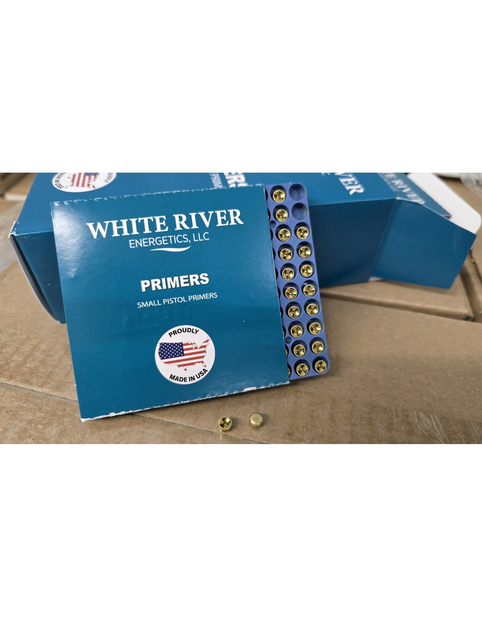 White River White River Small Pistol Primers Non-Plated 1000 Count