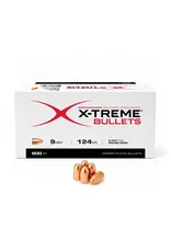 X-Treme Bullets X-Treme 9mm .355" 124gr Round Nose Bullets 500 Count