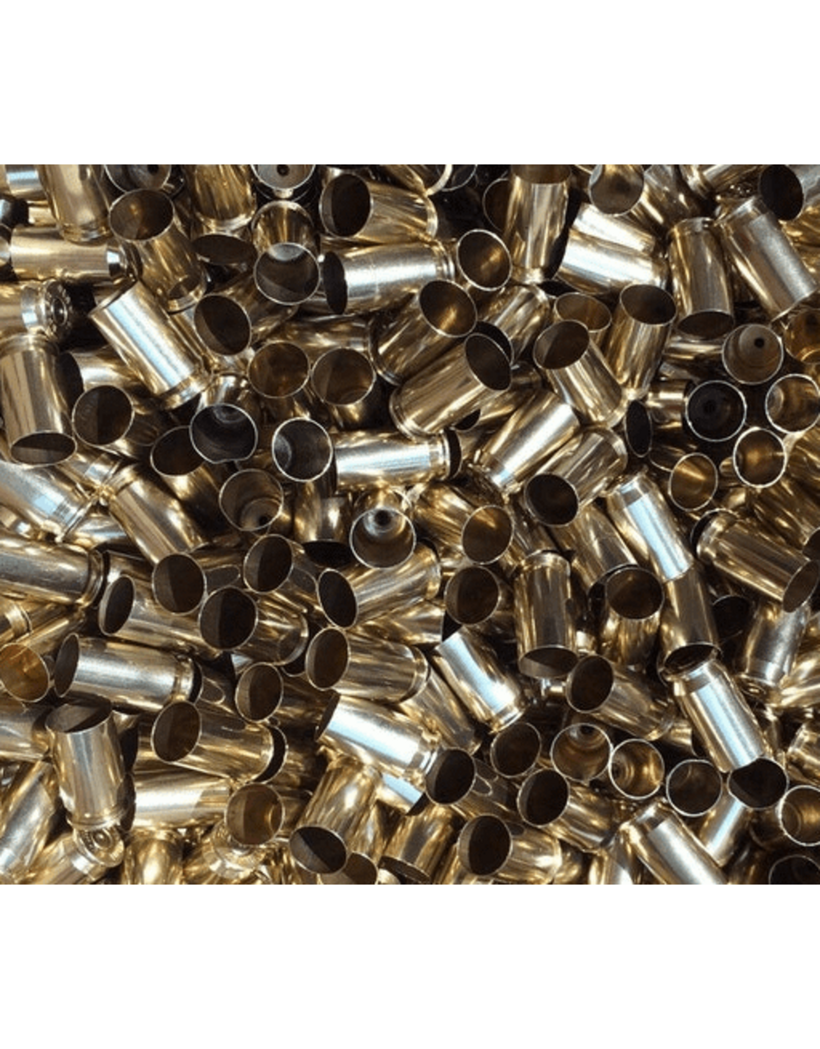 9mm Once Fired Brass Cases Washed & Polished 500 Count