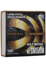 Federal Federal Gold Medal Large Pistol Match Primers 100 Count GM150M