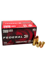 Federal Federal American Eagle 9mm 124 Grain FMJ 100 Rounds