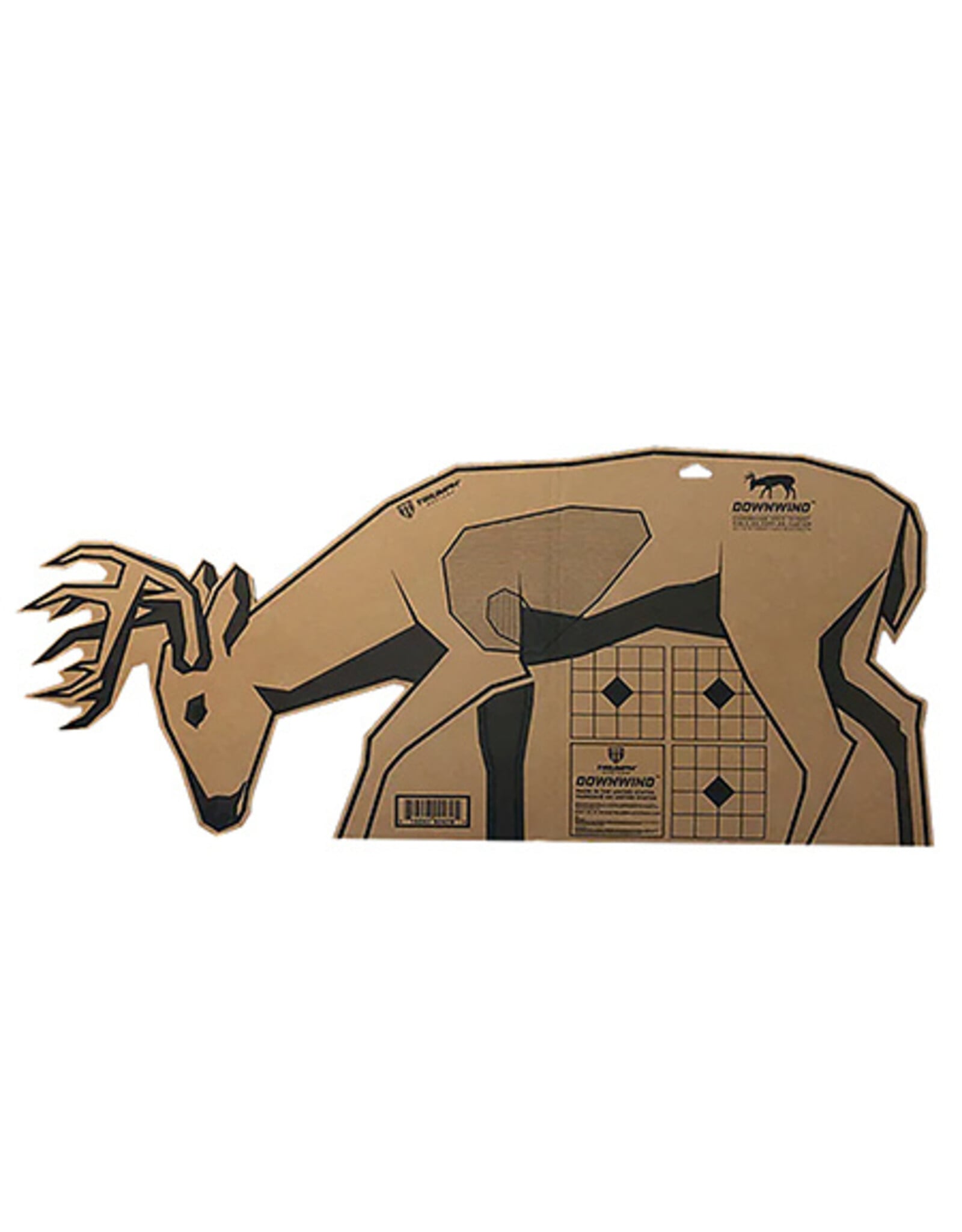 Triumph Systems Triumph Systems Downwind Deer Standing Cardboard 40"W x 17.50"H