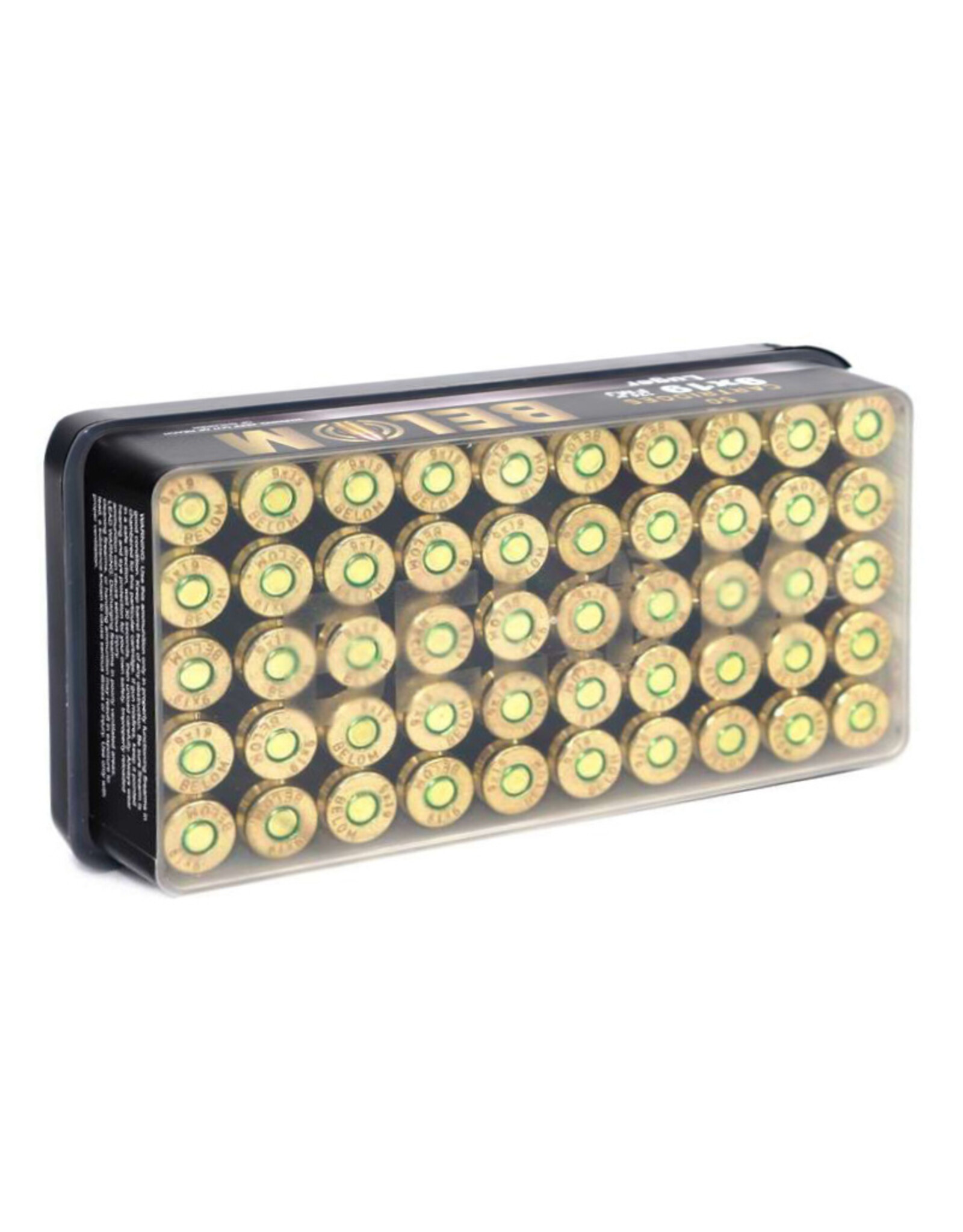 Belom Belom 9mm Luger 124 Grain 50 Rounds