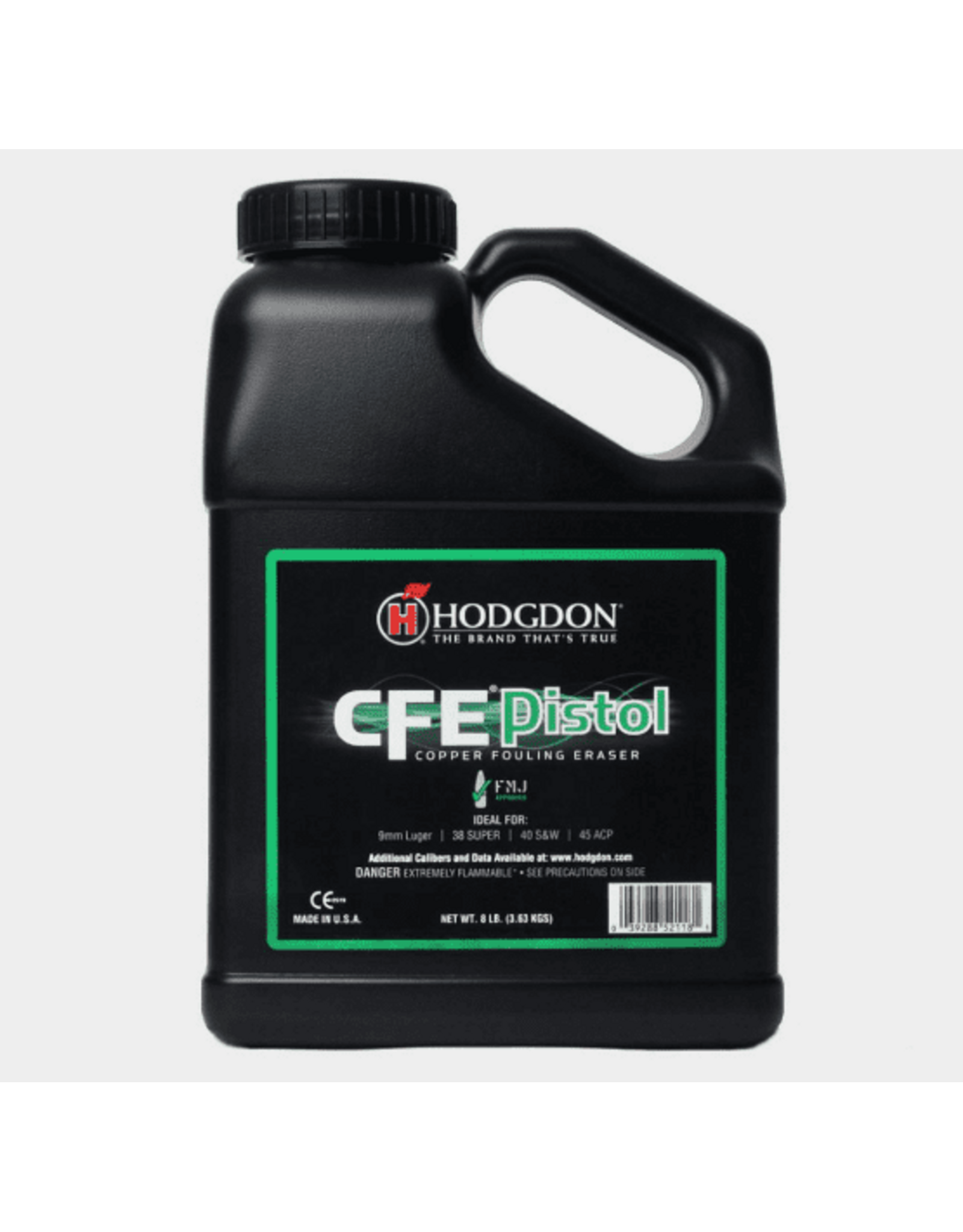 Hodgdon Hodgdon CFE Pistol Smokeless Powder/Clean Burning Handgun Powder 8lb