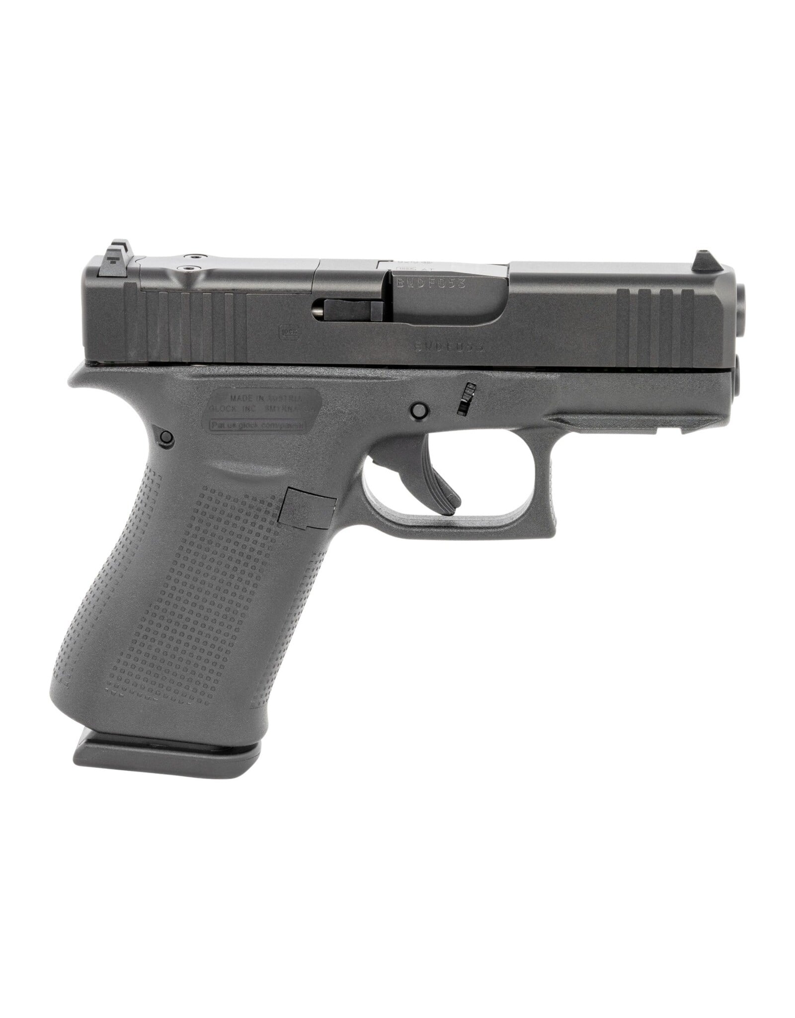Glock Glock G43X 9mm 3.39" MOS 15+1