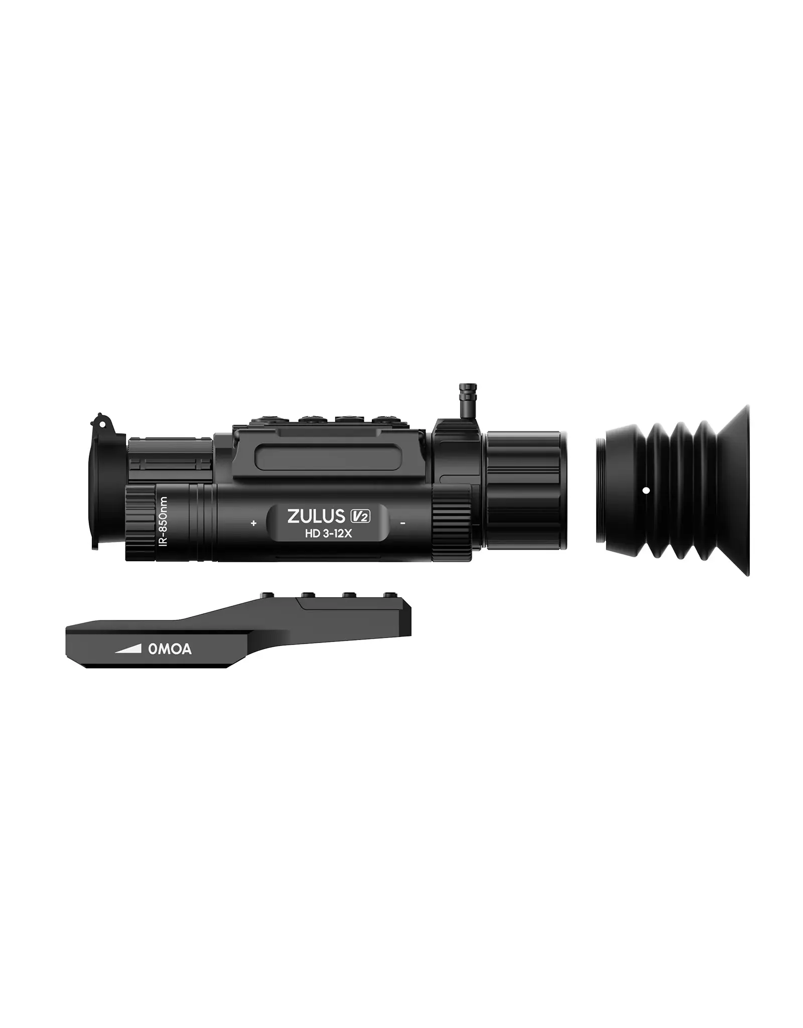 DNT DNT ZULUS HD V2 3-12X Digital Night Vision Scope ZHD312V2