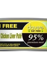 Daves Dave's Grain Free Cat 95% 5.5oz