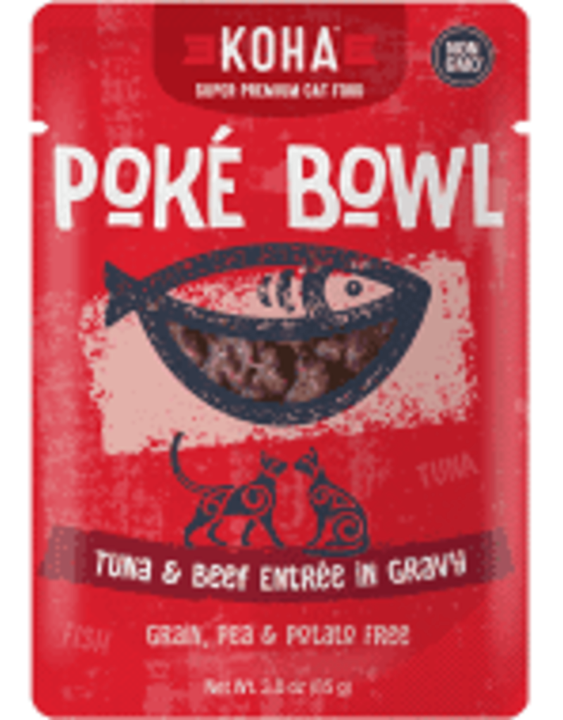 Koha Koha Grain Free Cat Poke Pouch, 3oz
