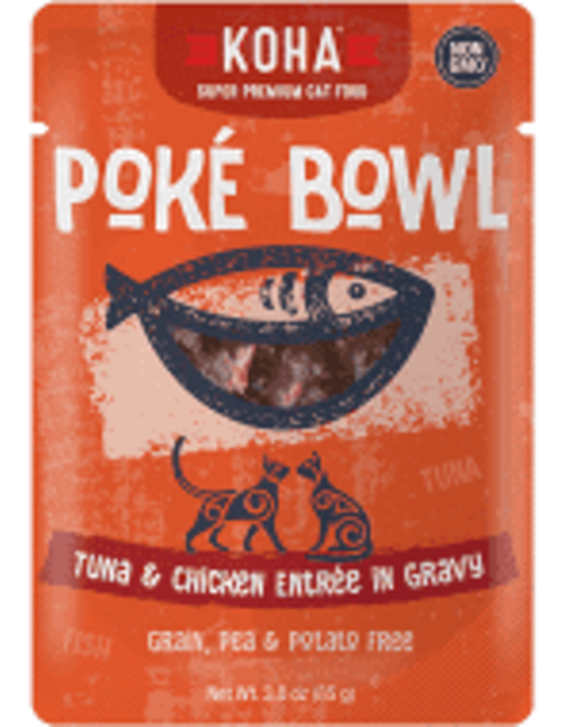 Koha Koha Grain Free Cat Poke Pouch, 3oz