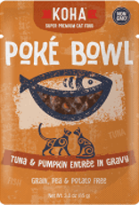 Koha Koha Grain Free Cat Poke Pouch, 3oz