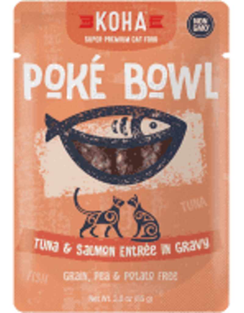 Koha Koha Grain Free Cat Poke Pouch, 3oz