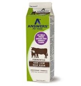 Answers Pet Food Answer's Raw Cow Milk Kefir 1 Quart